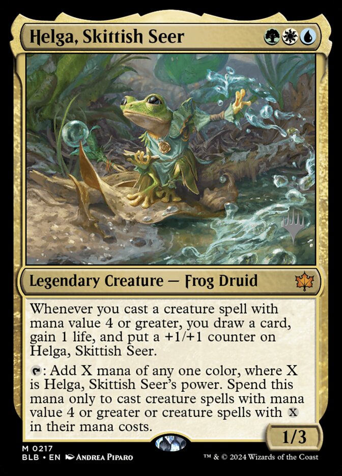 Helga, Skittish Seer - Magic: The Gathering - MoxLand