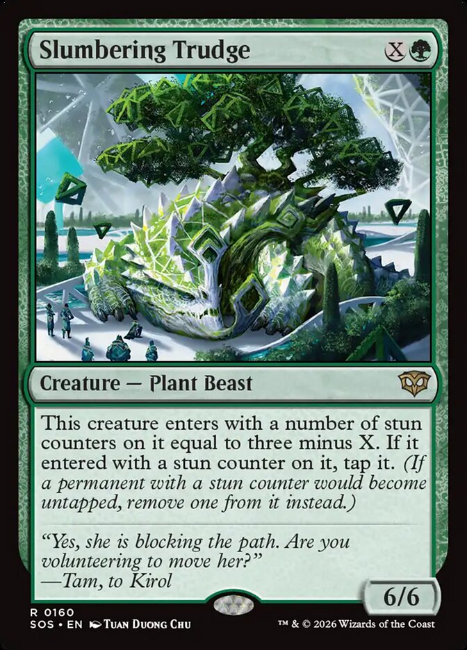 Slumbering Trudge - Magic: The Gathering - MoxLand