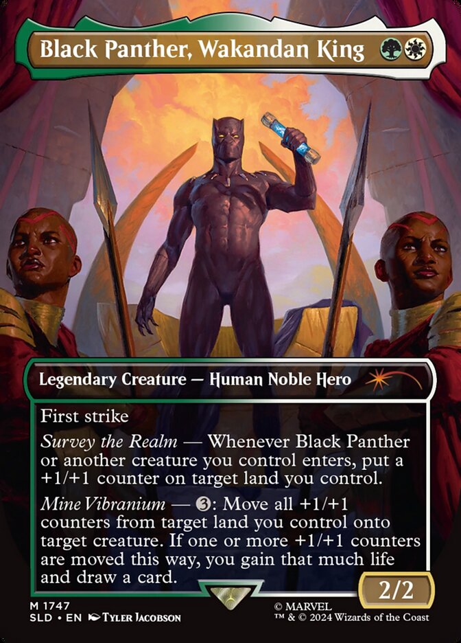 Black Panther, Wakandan King - Magic: The Gathering - MoxLand
