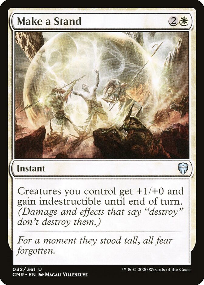 Opor Resistência / Make a Stand - Magic: The Gathering - MoxLand