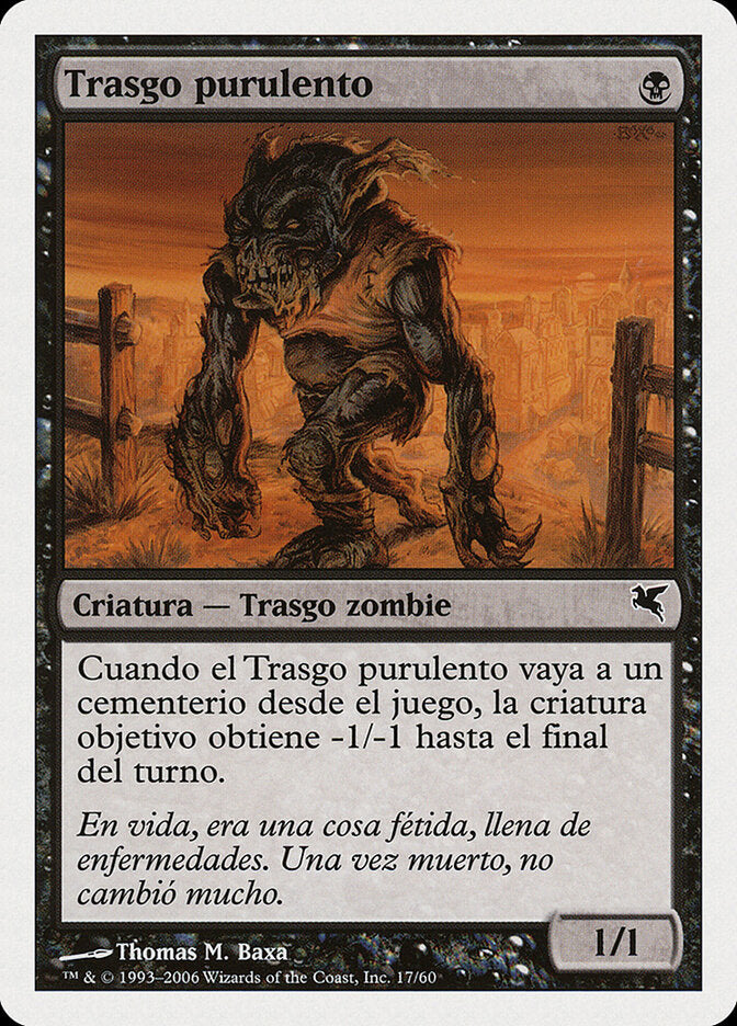 Goblin Apodrecido / Festering Goblin - Magic: The Gathering - MoxLand