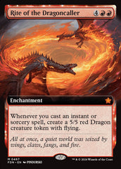 Rito do Invocador de Dragões / Rite of the Dragoncaller - Magic: The Gathering - MoxLand