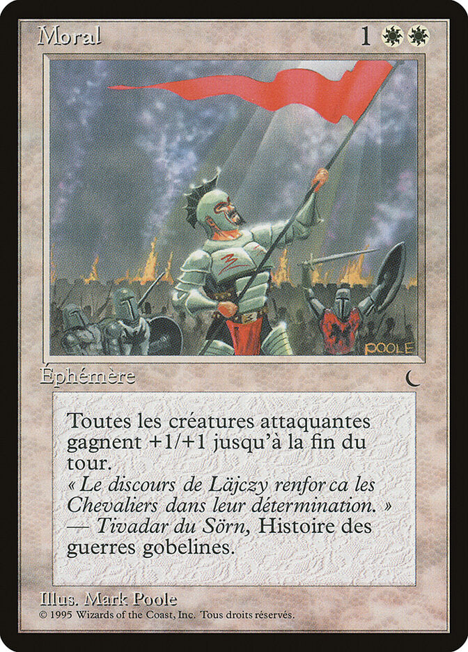 Moral / Morale - Magic: The Gathering - MoxLand