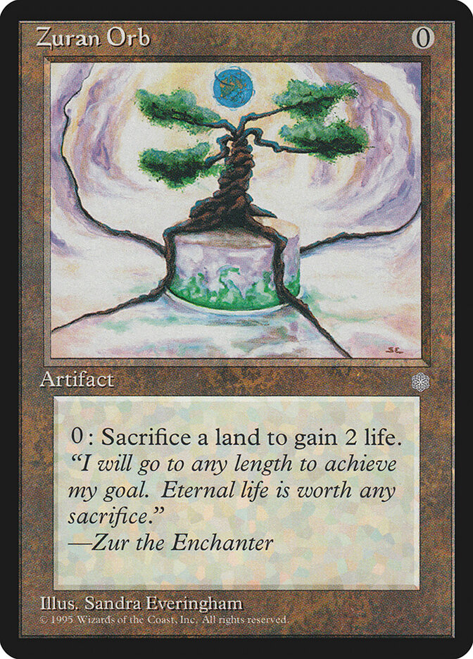 Orbe Zurana / Zuran Orb - Magic: The Gathering - MoxLand