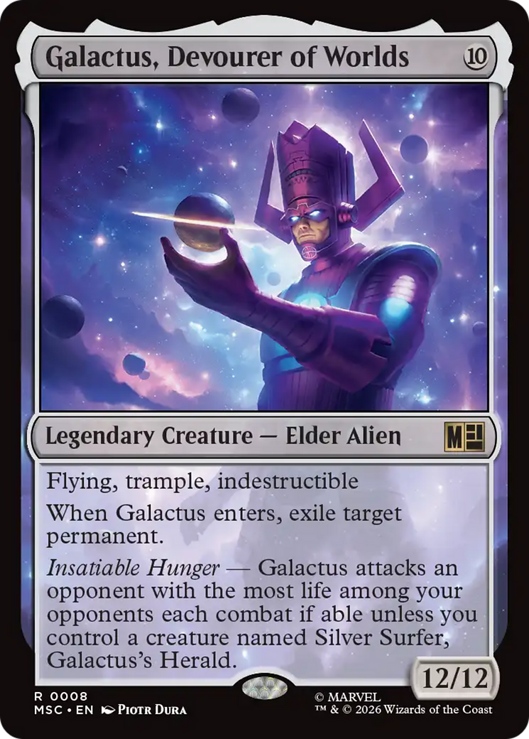 Galactus, Devourer of Worlds - Magic: The Gathering - MoxLand