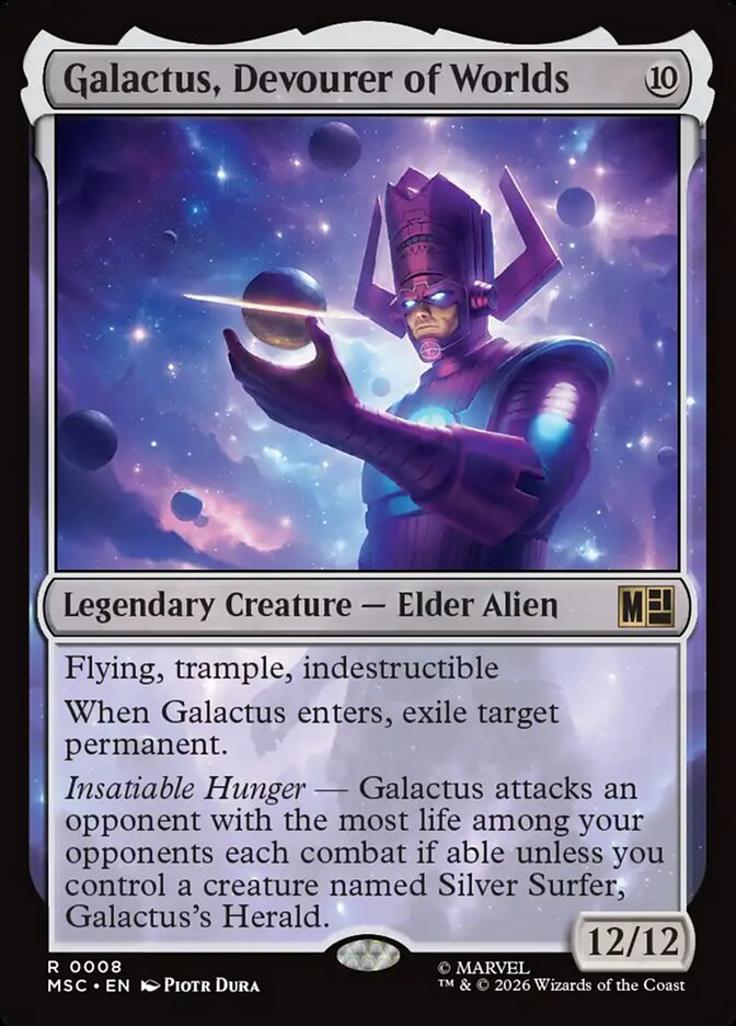 Galactus, Devourer of Worlds - Magic: The Gathering - MoxLand