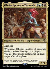 Obeka, Fracionadora de Segundos / Obeka, Splitter of Seconds - Magic: The Gathering - MoxLand