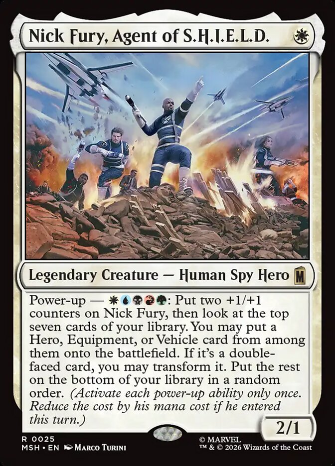 Nick Fury, Agent of S.H.I.E.L.D. - Magic: The Gathering - MoxLand