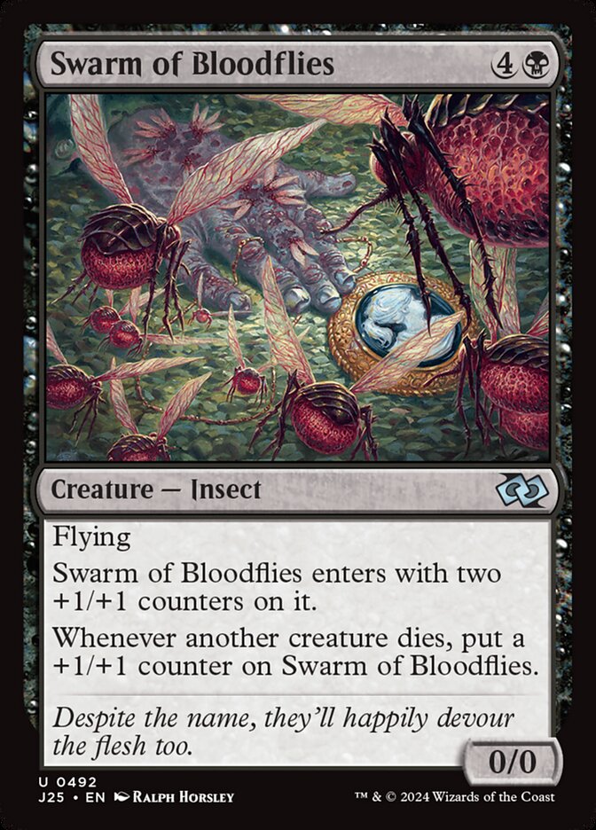 Enxame de Sanguinomosca / Swarm of Bloodflies - Magic: The Gathering - MoxLand