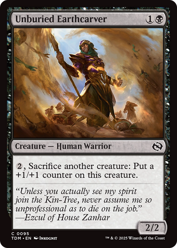 Plasmaterra Desenterrado / Unburied Earthcarver - Magic: The Gathering - MoxLand