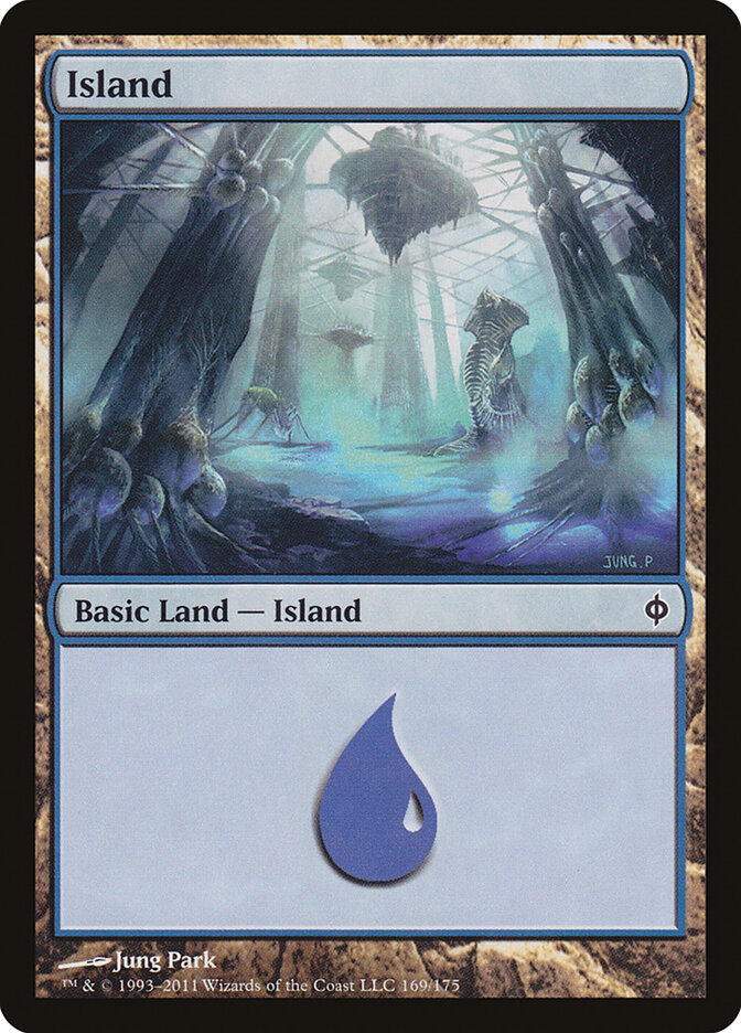 Ilha / Island - Magic: The Gathering - MoxLand
