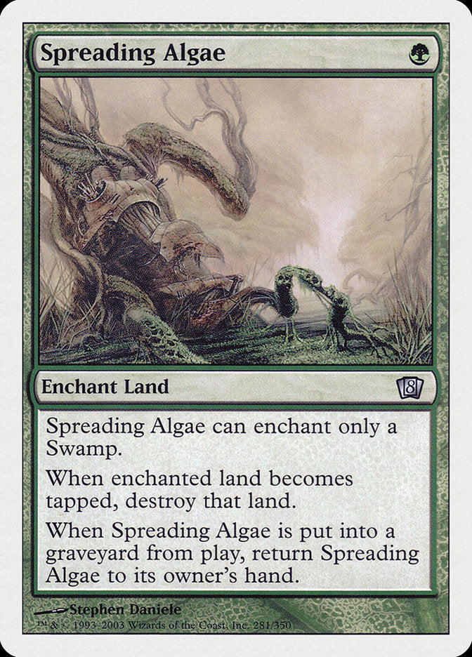 Algas Disseminadas / Spreading Algae - Magic: The Gathering - MoxLand