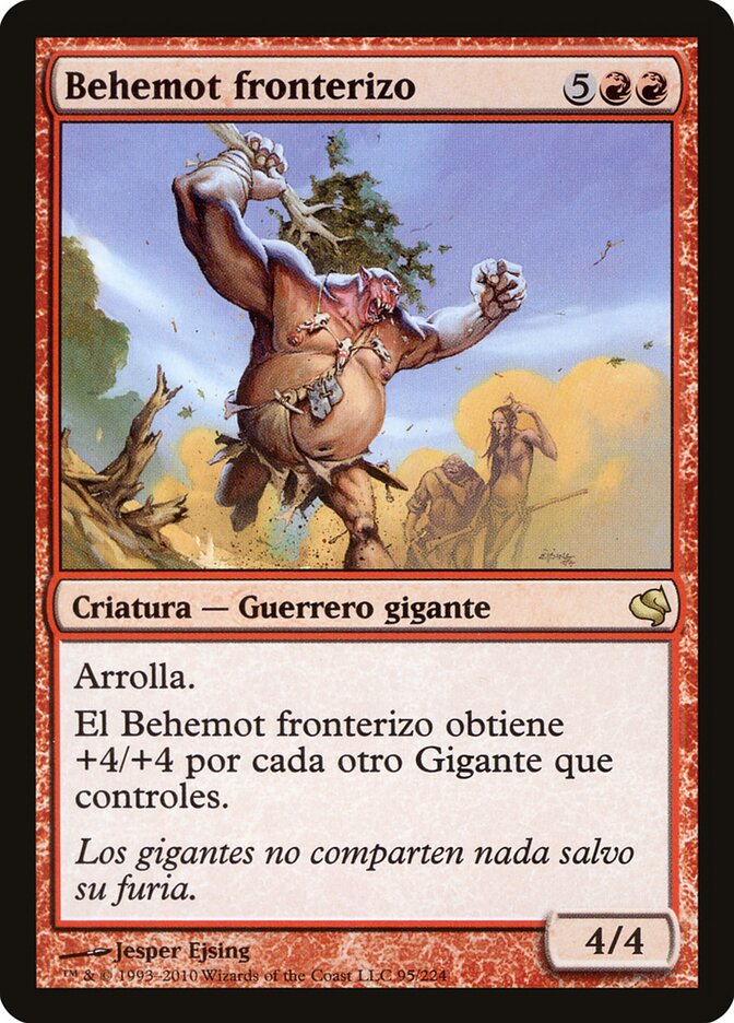 Behemoth da Fronteira / Borderland Behemoth - Magic: The Gathering - MoxLand