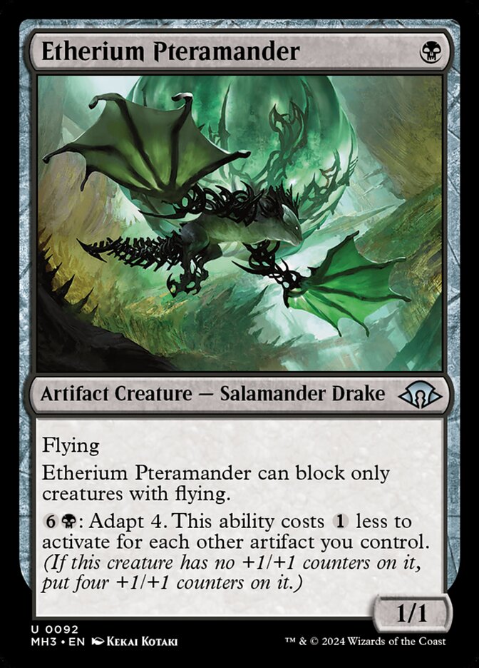 Pteromandra de Etherium / Etherium Pteramander - Magic: The Gathering - MoxLand