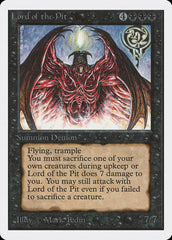 Senhor das Profundezas / Lord of the Pit - Magic: The Gathering - MoxLand