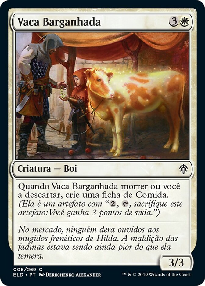 Vaca Barganhada / Bartered Cow - Magic: The Gathering - MoxLand