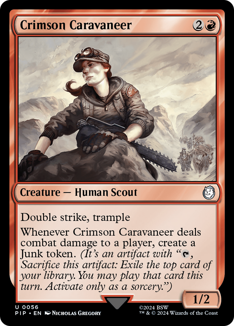 Crimson Caravaneer - Magic: The Gathering - MoxLand
