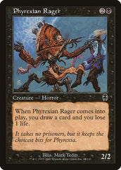 Raivoso Phyrexiano / Phyrexian Rager - Magic: The Gathering - MoxLand