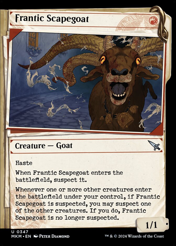 Bode Expiatório Frenético / Frantic Scapegoat - Magic: The Gathering - MoxLand