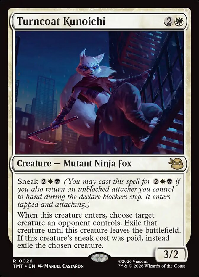 Turncoat Kunoichi - Magic: The Gathering - MoxLand