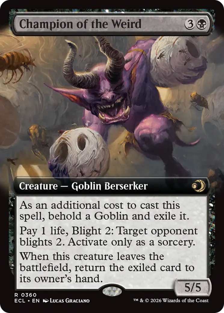Campeão dos Bizarros / Champion of the Weird - Magic: The Gathering - MoxLand