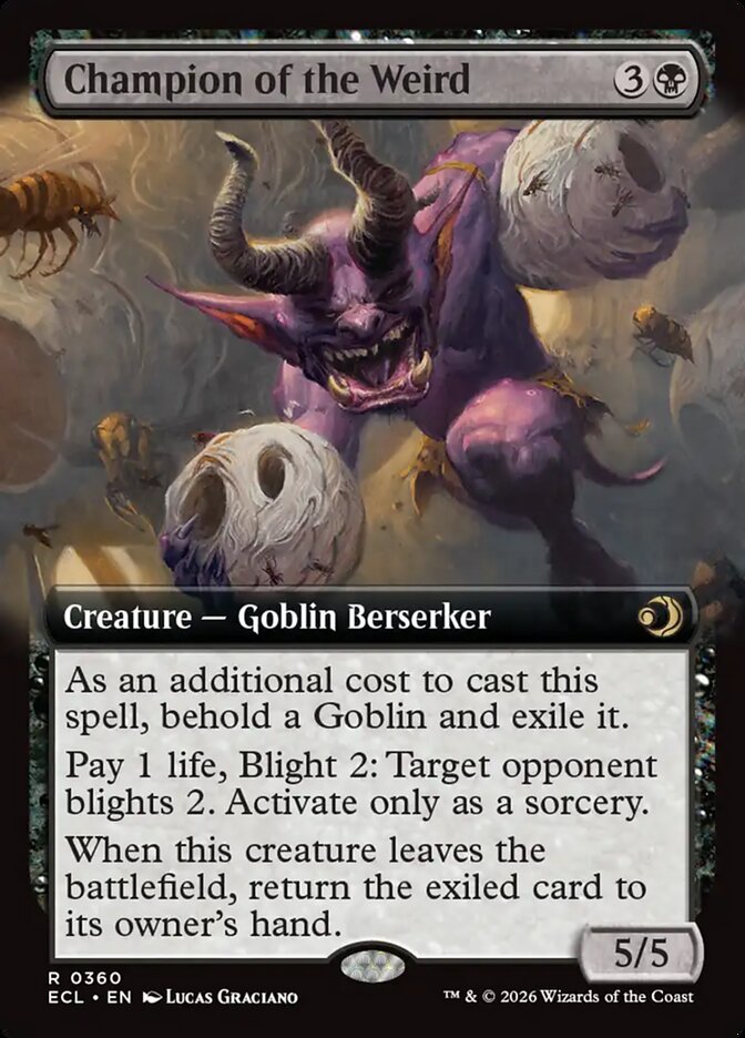 Campeão dos Bizarros / Champion of the Weird - Magic: The Gathering - MoxLand