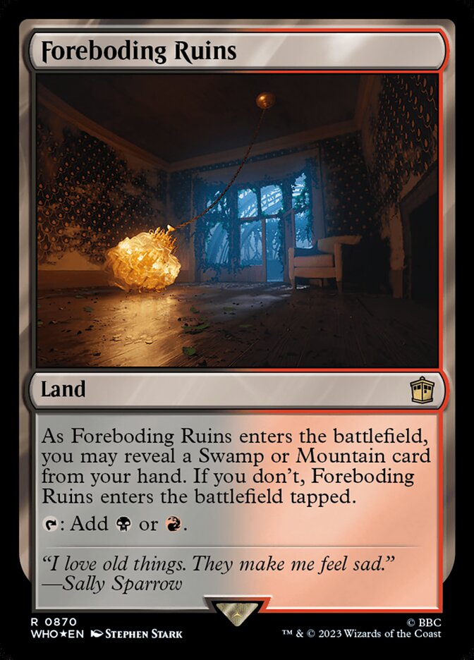 Ruínas Agourentas / Foreboding Ruins - Magic: The Gathering - MoxLand