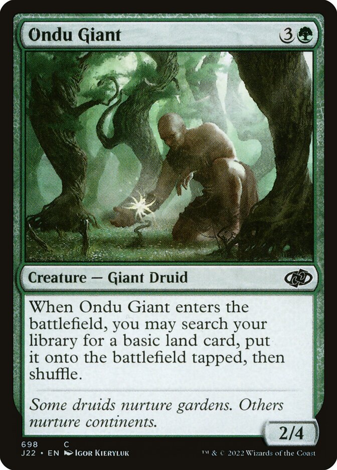 Gigante de Ondu / Ondu Giant - Magic: The Gathering - MoxLand