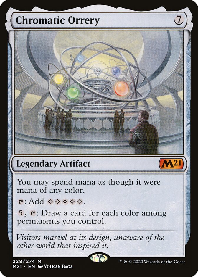 Planetário Cromático / Chromatic Orrery - Magic: The Gathering - MoxLand