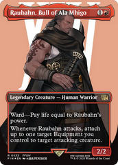 Raubahn, Touro de Ala Mhigo / Raubahn, Bull of Ala Mhigo - Magic: The Gathering - MoxLand