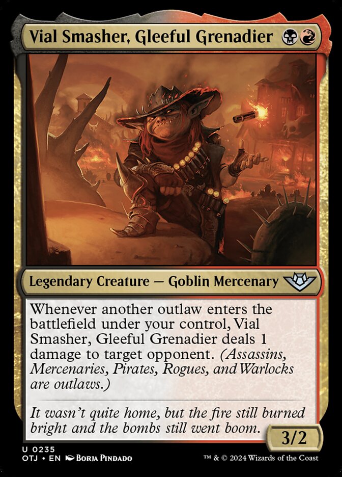 Quebradora de Frascos, Granadeira Alegre / Vial Smasher, Gleeful Grenadier - Magic: The Gathering - MoxLand