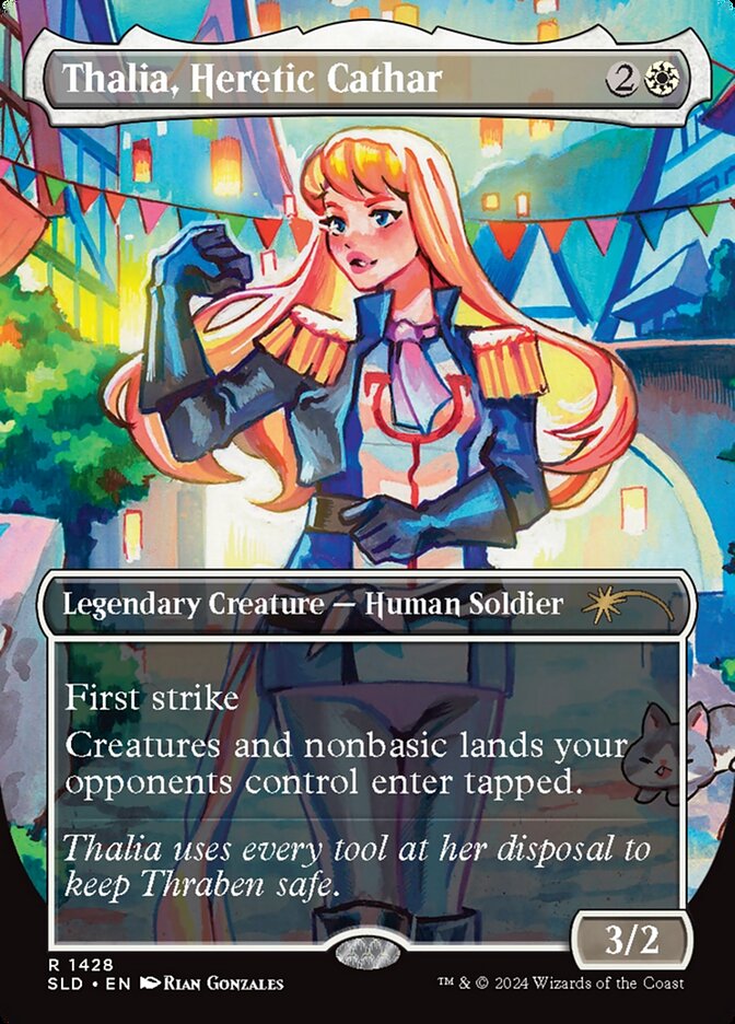 Thalia, Cátara Herege / Thalia, Heretic Cathar - Magic: The Gathering - MoxLand
