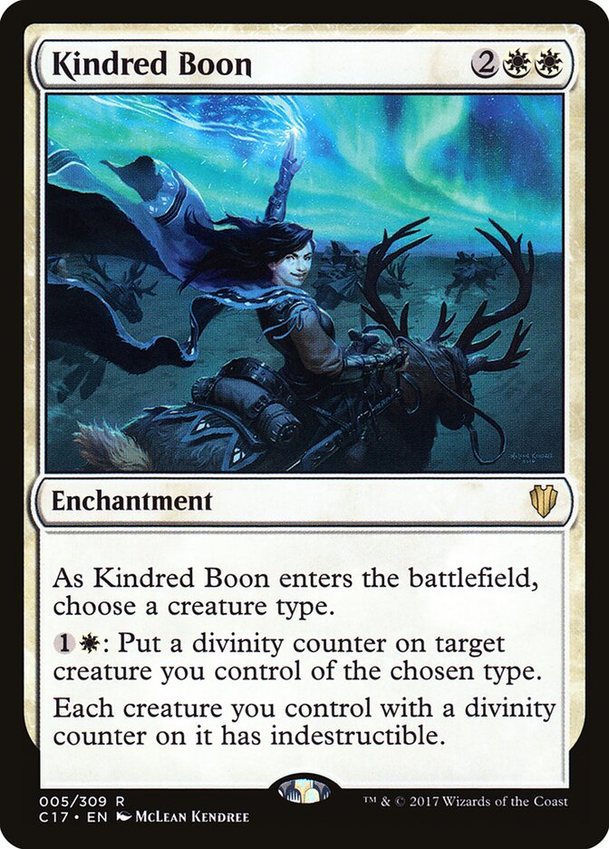 Dádiva da Estirpe / Kindred Boon - Magic: The Gathering - MoxLand
