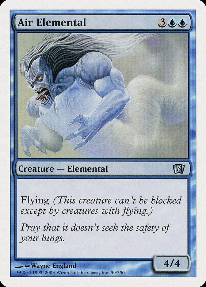 Elemental do Ar / Air Elemental - Magic: The Gathering - MoxLand