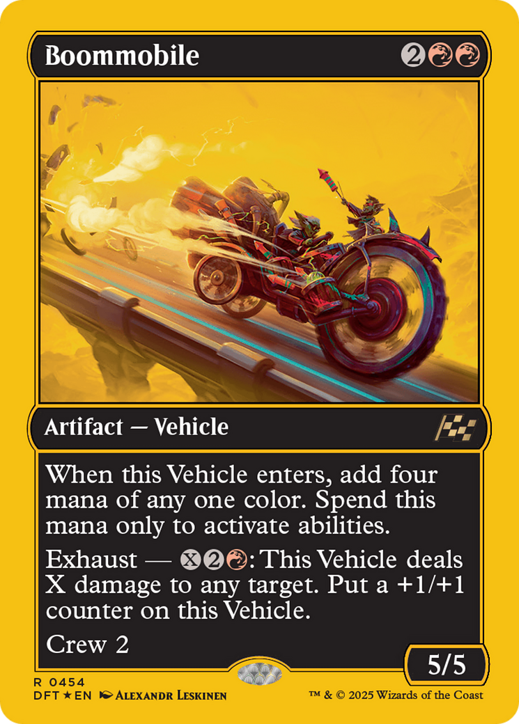 Cabumóvel / Boommobile - Magic: The Gathering - MoxLand