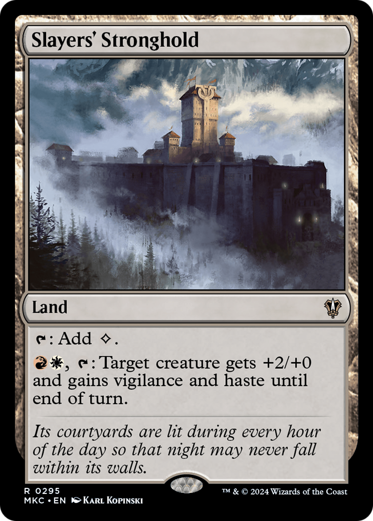 Fortaleza dos Matadores / Slayers' Stronghold - Magic: The Gathering - MoxLand