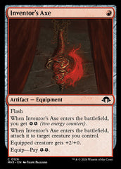 Machado do Inventor / Inventor's Axe - Magic: The Gathering - MoxLand