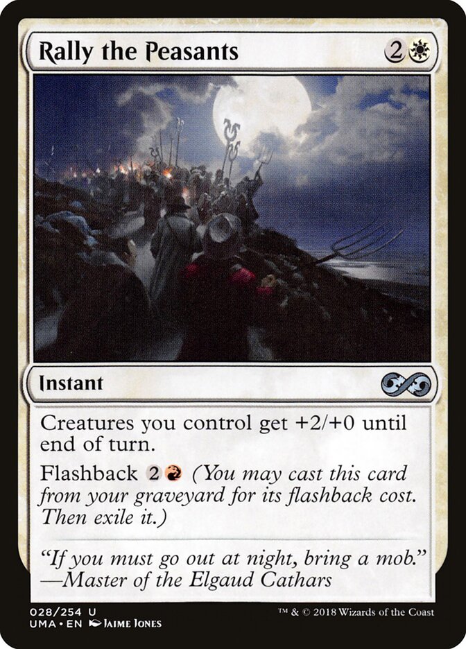 Reunir os Camponeses / Rally the Peasants - Magic: The Gathering - MoxLand