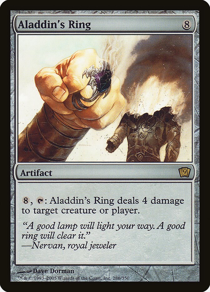 Anel de Aladim / Aladdin's Ring - Magic: The Gathering - MoxLand