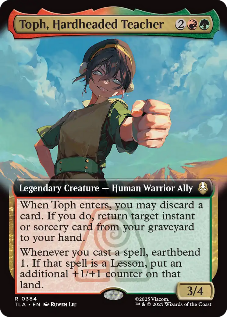 Toph, Professora Teimosa / Toph, Hardheaded Teacher - Magic: The Gathering - MoxLand
