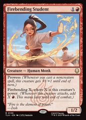Estudante de Dobra de Fogo / Firebending Student - Magic: The Gathering - MoxLand