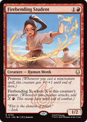 Estudante de Dobra de Fogo / Firebending Student - Magic: The Gathering - MoxLand