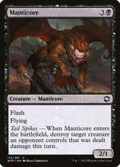 Mantícora / Manticore - Magic: The Gathering - MoxLand
