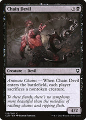 Diabo das Correntes / Chain Devil - Magic: The Gathering - MoxLand