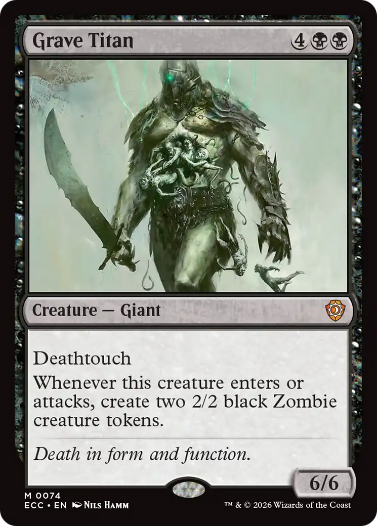 Titã do Túmulo / Grave Titan - Magic: The Gathering - MoxLand