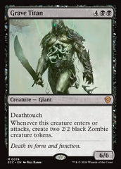 Titã do Túmulo / Grave Titan - Magic: The Gathering - MoxLand
