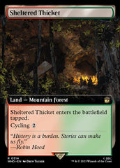 Arvoredo Resguardado / Sheltered Thicket - Magic: The Gathering - MoxLand