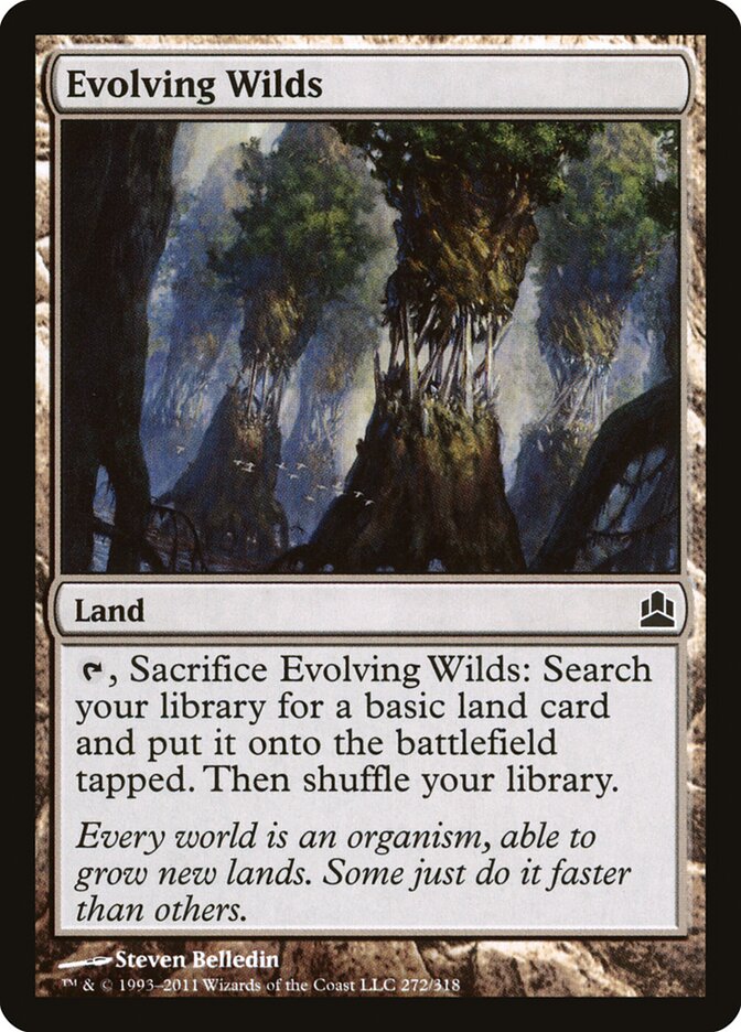 Terras em Desenvolvimento / Evolving Wilds - Magic: The Gathering - MoxLand