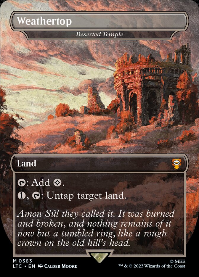 Topo do Tempo / Weathertop - Magic: The Gathering - MoxLand