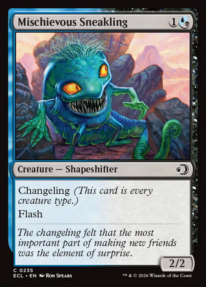 Esgueirinho Travesso / Mischievous Sneakling - Magic: The Gathering - MoxLand